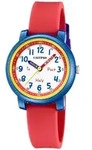 Calypso Kinder Analog Uhr Fashion Kunststoff Silikon Armbanduhr rot UK5827/5 - Rot