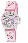 Calypso K5776/5 Einhorn Unicorn Uhr M&auml;dchen Kinderuhr Kautschuk rosa - Rosa