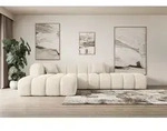 ALTDECOR Ecksofa in L-Form OLEA-L2 - 289x176x71 cm Beige - Corner Sofa Bett...
