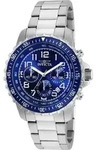 Invicta Specialty 6621 Herren Uhr - Quartz Bewegung - Edelstahl mit blauem