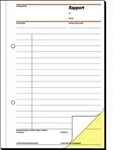 SIGEL SD025 Rapporte, 1. und 2. Blatt bedruckt, A5, selbstdurchschreibend, 2 x 40