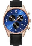 Bering Herrenuhr Chronograph Classic 10542-567 - Blau