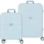 Set aus n ABS-Reisekoffern 70cm/55cm PEPE JEANS ACCENT Azul, 7699534 - Blau