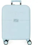ABS Reisekoffer PEPE JEANS ACCENT Azul, 55x40x20cm, 37L, 7698634 (kleiner Ausf.) -