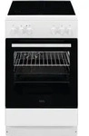 AEG CCB54091BW Standherd mit Glaskeramikkochfeld, 50 cm breit, 57 L, 8
