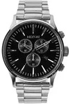 Nixon Sentry Chrono, Wasserfest, Quarz - Silber
