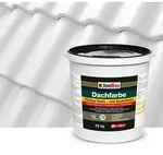Isolbau Dachfarbe Weiss 25 kg Sockelfarbe Fassadenfarbe Dachbeschichtung RAL Farbe -