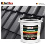 Isolbau Dachfarbe Anthrazit 25 kg Sockelfarbe Fassadenfarbe Dachbeschichtung RAL