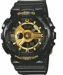 Casio BA-110-1AER Baby-G Digitaluhr - Schwarz
