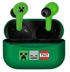OTL Technologies MC1227 Minecraft TWS Kopfh&ouml;rer, kabellose Ladeh&uuml;lle, Gr&uuml;n - Gr&uuml;n