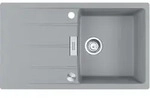 Franke Maris Centro Einbausp&uuml;le Fragranitsp&uuml;le CNG 611-86 Steingrau Drehknopf