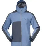 Bergans Herren Vaagaa 3L Shell Regenjacke Blue Moon/Granite Blue S - S