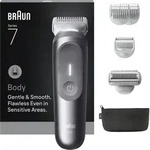 Braun Series 7 BG7550, Nass & Trocken, Akku, Grau - Grau