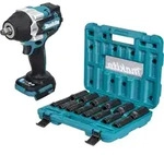 Makita DTW 700 Z Akku Schlagschrauber 18 V 700 Nm 1/2" Brushless +...