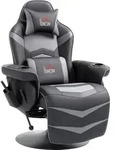 HOMCOM Relaxsessel mit Massagefunktion Elektrisch TV-Sessel mit Liegefunktion -