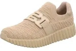Bagatt Damen-Sneaker-Slipper Candice Beige-Gold, Farbe:beige/schlamm, EU Gr&ouml;&szlig;e:37 -
