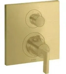 hansgrohe Fertigmontageset Axor Citterio UP-THM, m Ab- + Um-V, Hebel, brush. br -
