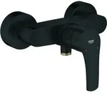 GROHE Einhand-Brausebatterie Eurosmart Wandmontage matt black - Schwarz