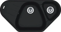Franke AZG 661-96 E, FRANKE Sp&uuml;le ANTEA AZG 661-96 E in BLACK MATT mit
