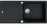 Franke Einbausp&uuml;le Fragranit Urban UBG 611-100 &ndash; Onyx - Schwarz