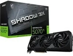MSI GeForce RTX 5070 Ti 16G SHADOW 3X OC, GeForce RTX 5070 Ti, 16 GB, GDDR7, 256 Bit,