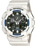 Casio GA-100B-7AER G-Shock AnaDigi Uhr - Schwarz