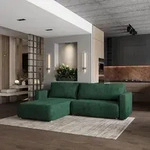 Masseno Ecksofa TURIN P mit Schlaffunktion L-Form, Sofa mit Bettkasten,