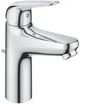 Grohe Swift - Waschtischarmatur mit Ablaufgarnitur, Chrom - Silber