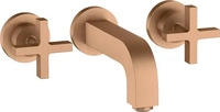 HansGrohe 39313140, HansGrohe 3-Loch Waschtischarmatur AXOR CITTERIO DN 15 UP m Al