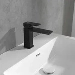 Villeroy & Boch TVW112003000K5 Einhebel-Waschtischarmatur Subway 3.0 - Schwarz