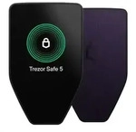 Trezor Safe 5 Krypto-Hardware Wallet mit Secure Element und Passphrase