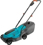 Akku-Rasenm&auml;her EasyMax 32/18V P4A solo, 18Volt (t&uuml;rkis/grau, ohne Akku und