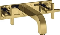 HansGrohe 39144990, hansgrohe AXOR Citterio 3-Loch Waschtischarmatur Unterputz,