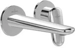 Villeroy & Boch TVW11100200061 Zweiloch-Einhebel-Waschtischmischer - Silber