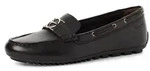 Tamaris Stra&szlig;enslipper(Trott) Abs.b.25 mm in schwarz, Gr. 36 - Schwarz - 36