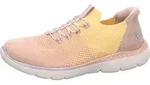 Rieker Damen Slip On Sneaker Rosa Textil Gr&ouml;&szlig;e: 36 - Rosa - 36