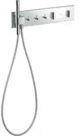 Thermostatmodul AXOR ShowerComposition Unterputz 540 / 110 3 Verbraucher chrom chrom
