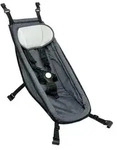 CROOZER Babysitz f&uuml;r alle Kid & Kid Plus ab 2014 + Kraams Modelle, Farbe:Graphite