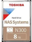 Toshiba N300, 8 TB, 7200 RPM, 512 MB, 3.5", Serial ATA III