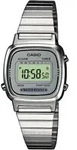 Casio LA670WEA-7EF Retro Digital Damenuhr - Silber