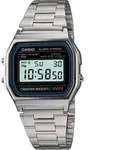 Casio Armbanduhr Vintage A158WA-1DF - Dunkelblau/Silber/Schwarz