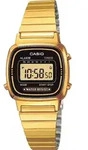 Casio LA670WEGA-1EF Digital-Damenuhr - Schwarz