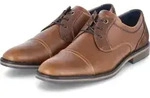 Bullboxer Herren Halbschuhe Businessschuhe Braun Synthetik handcraftedGr&ouml;&szlig;e:41 -