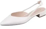 Peter Kaiser Peeptoes & Slingpumps 7944, Glattleder, Wei&szlig;, Damen - Wei&szlig; - 40,5