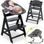 Hauck Alpha Plus Black 4-tlg. Newborn Set