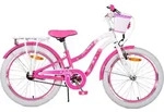 Volare Lovely Kinderfahrrad - M&auml;dchen - 20 Zoll - Rosa - Rosa/Wei&szlig;