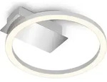 LED Deckenleuchte, chrom-matt/chrom, LED/5W - Silber