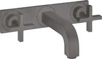 HansGrohe 39144340, HansGrohe 3-Loch Waschtischarmatur AXOR CITTERIO DN 15 UP m Al