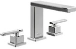 Villeroy & Boch TVW12600200061 Dreiloch-Waschtischarmatur Mettlach - Silber