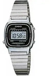 Damen Uhr Casio LA670WA-1D - Silber